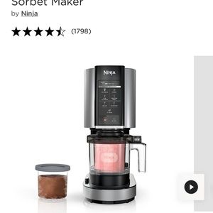 Ninja ice cream making